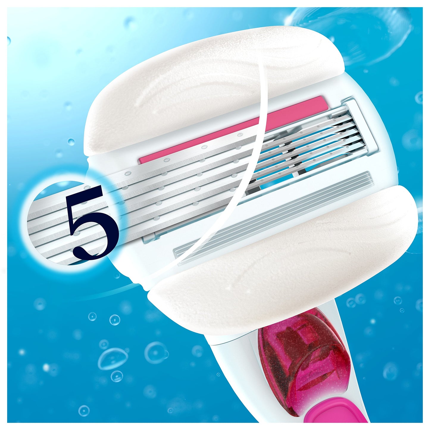 Gillette Venus ComfortGlide Women's Razor Blade Refill (Sugarberry)