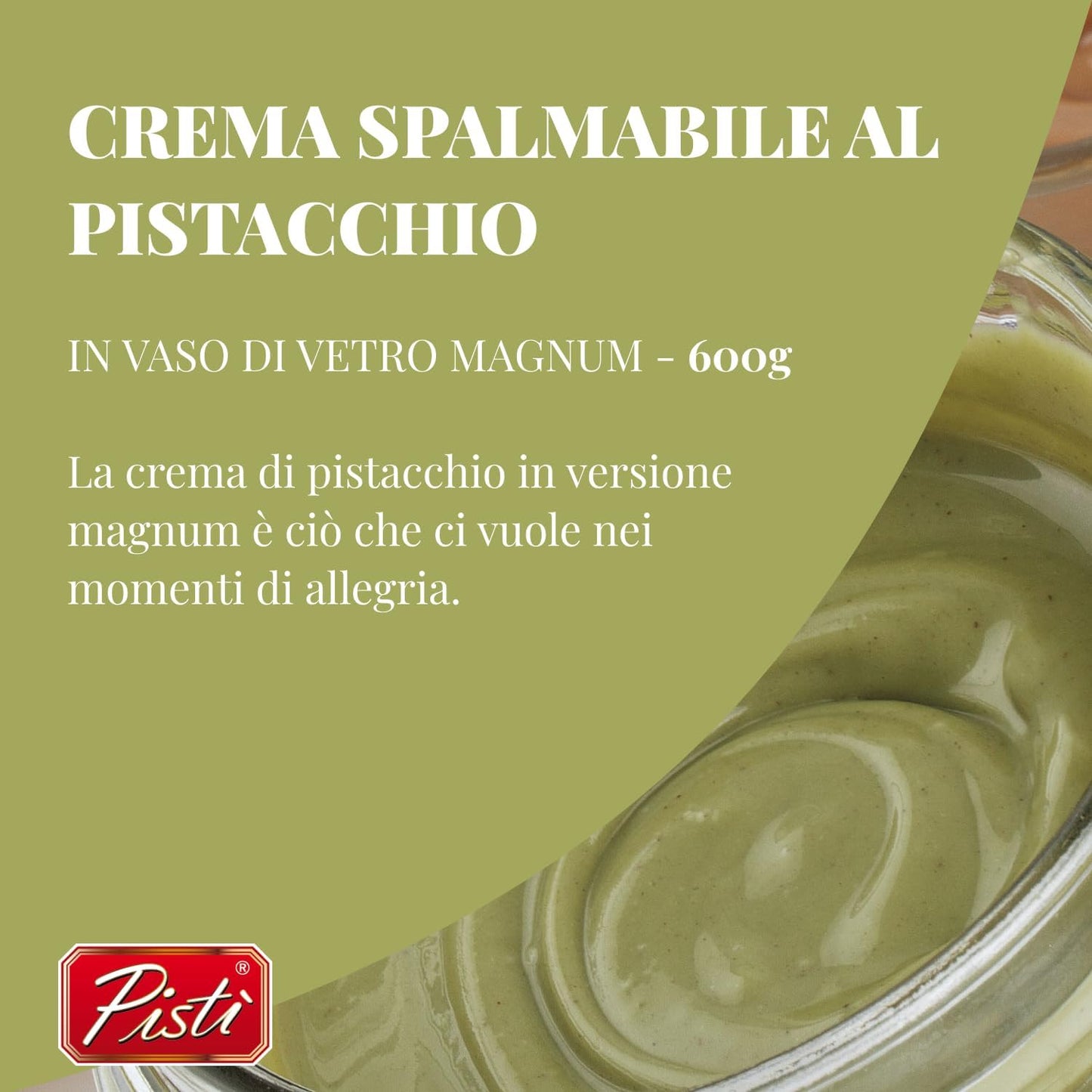 Sweet Italian Pistachio Cream, 200 G (7.05 Oz.)