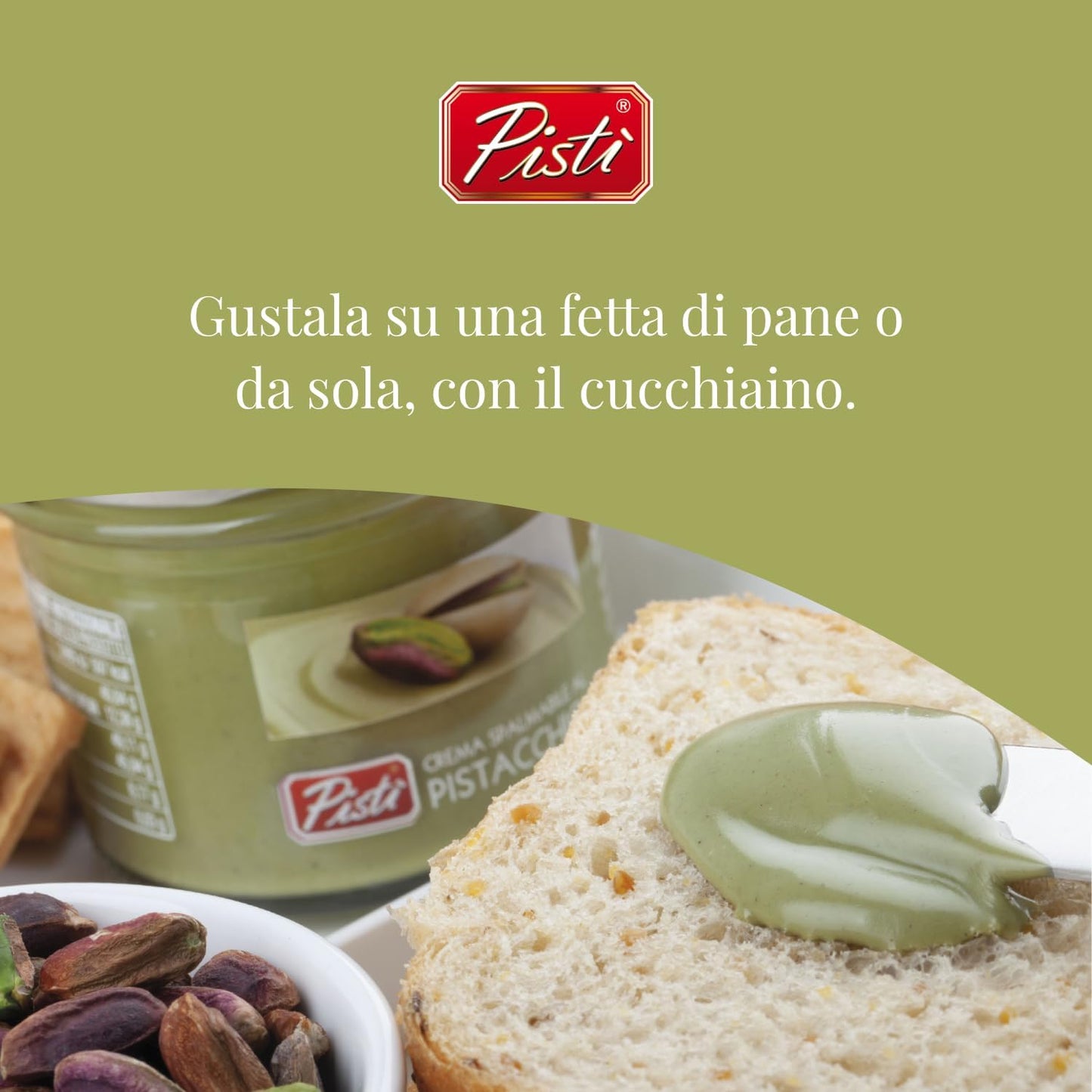 Sweet Italian Pistachio Cream, 200 G (7.05 Oz.)