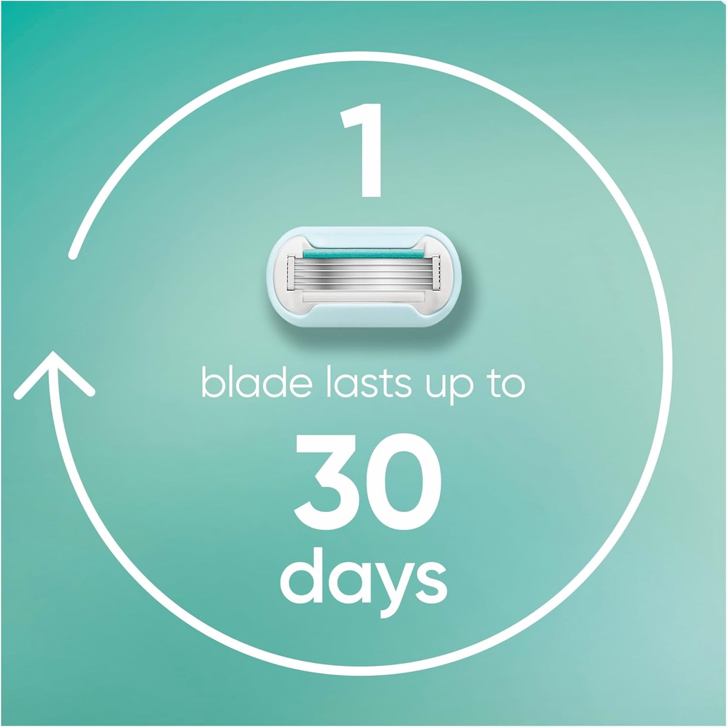 Gillette Venus Deluxe Smooth Sensitive Women's Blade Refills, 6 Count