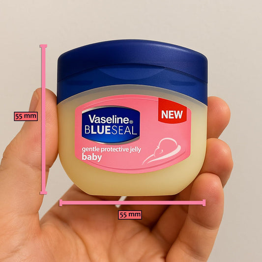 Vaseline Baby Protective Jelly – 3 Pack of 50 ml – Hypoallergenic, Safe for Sensitive Skin – Daily Use