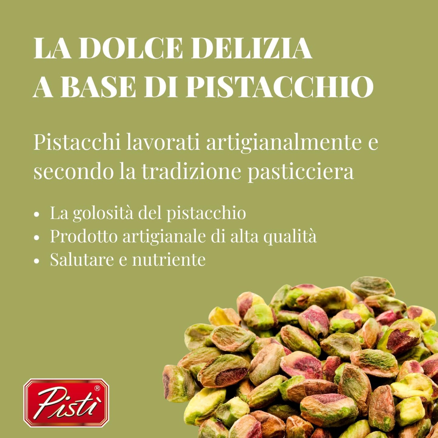 Sweet Italian Pistachio Cream, 200 G (7.05 Oz.)