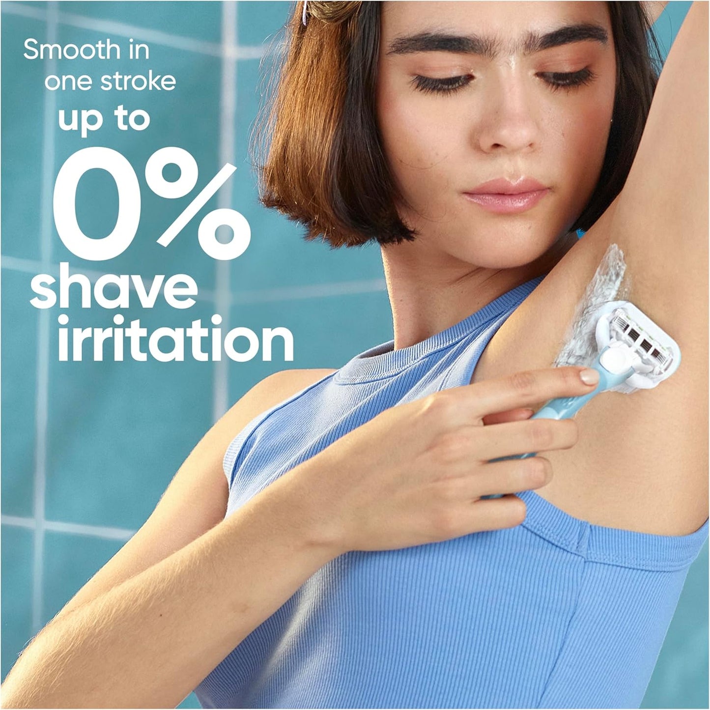 Gillette Venus Embrace Women's Razor Blade Refills 6 Count,white