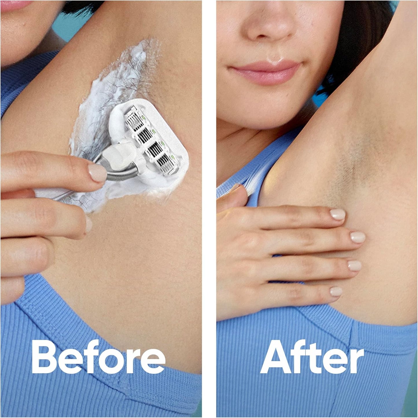 Gillette Venus Deluxe Smooth Sensitive Women's Blade Refills, 6 Count